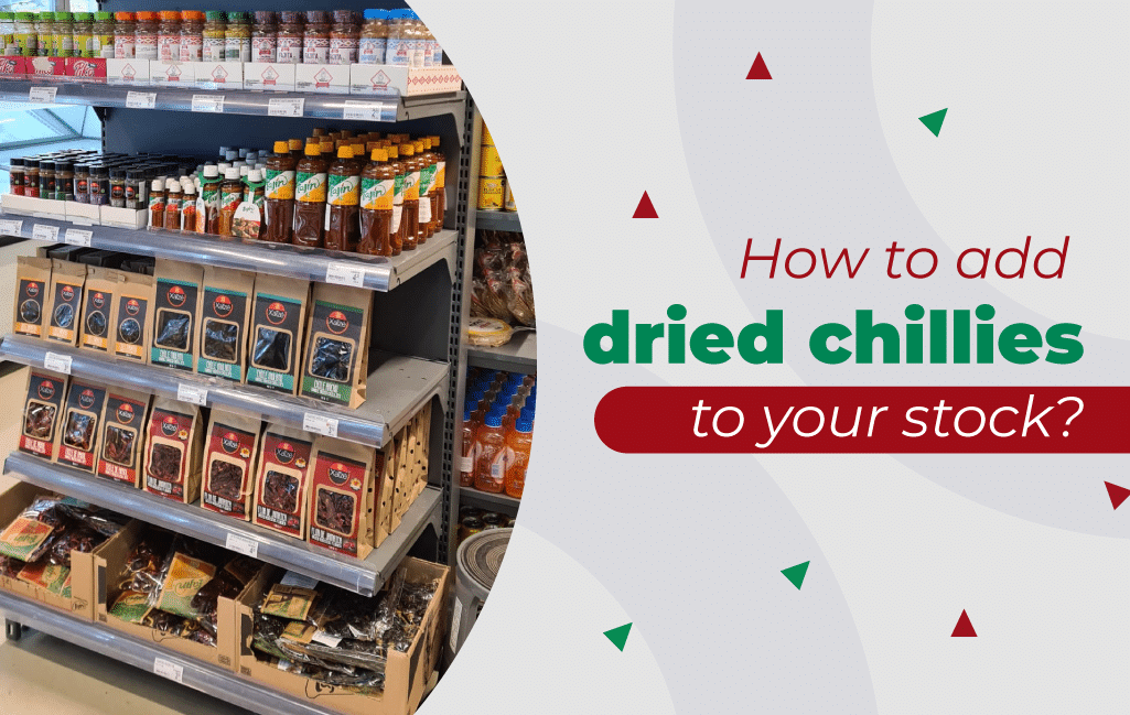 How to add dried chillies to your stock