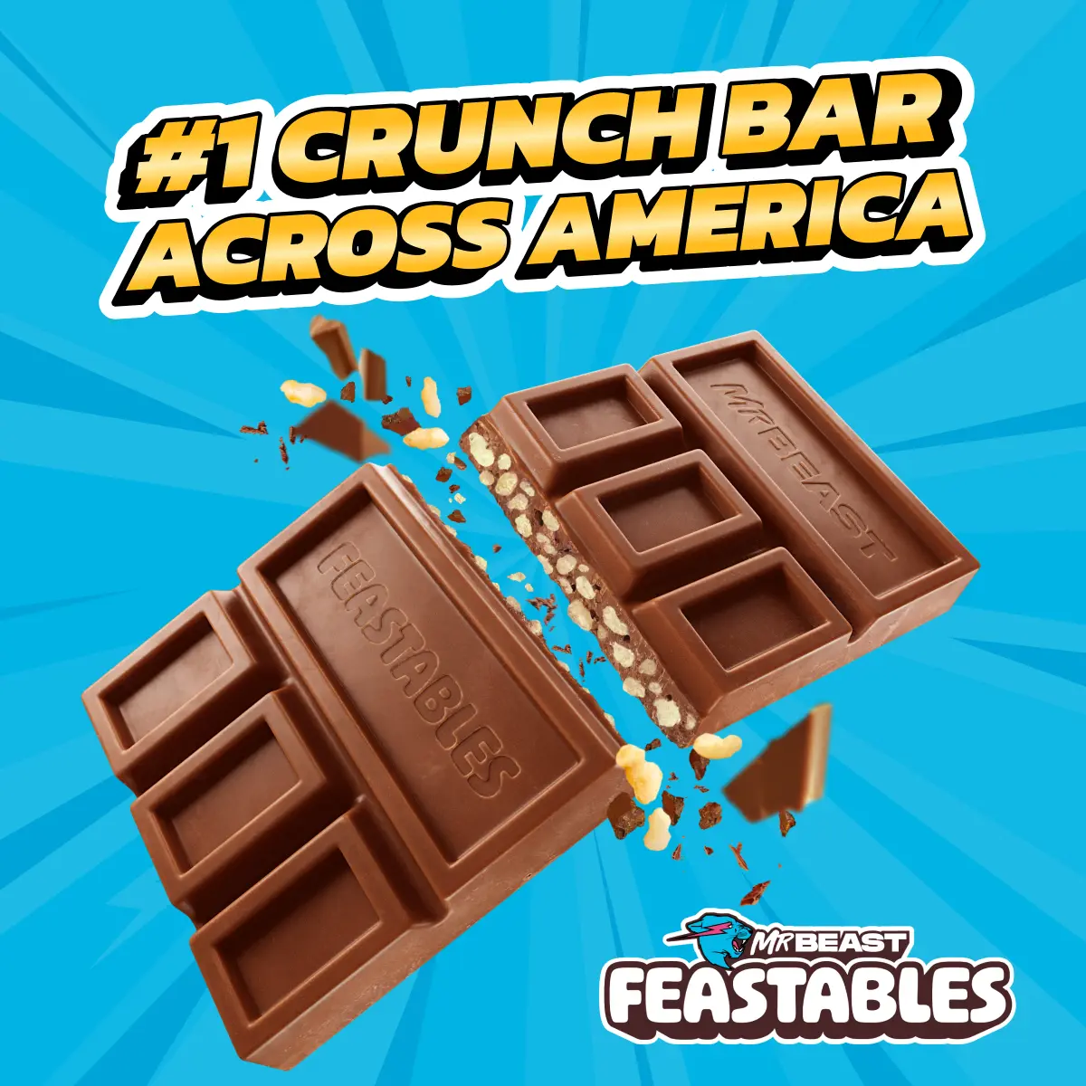 number 1 crunch bar across america